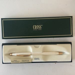 Pearl White Cross Pen